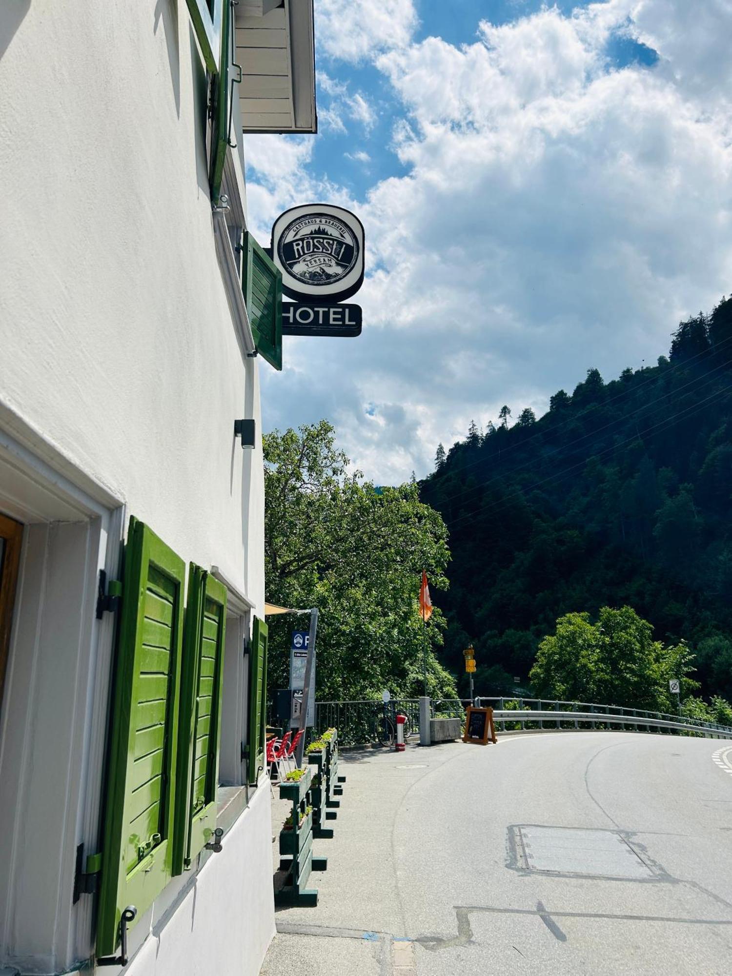 Gasthaus Roessli Versam Dış mekan fotoğraf
