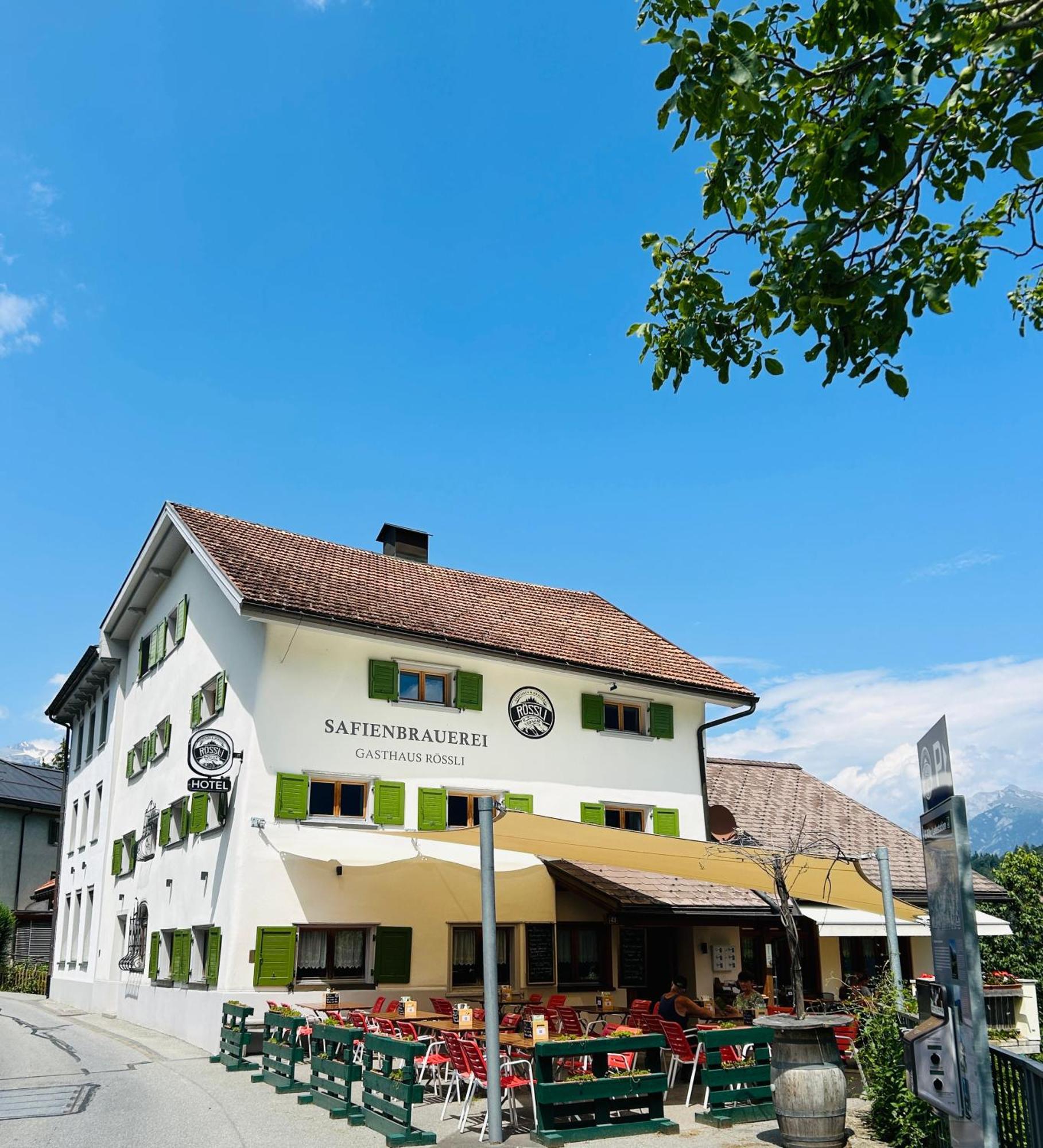 Gasthaus Roessli Versam Dış mekan fotoğraf